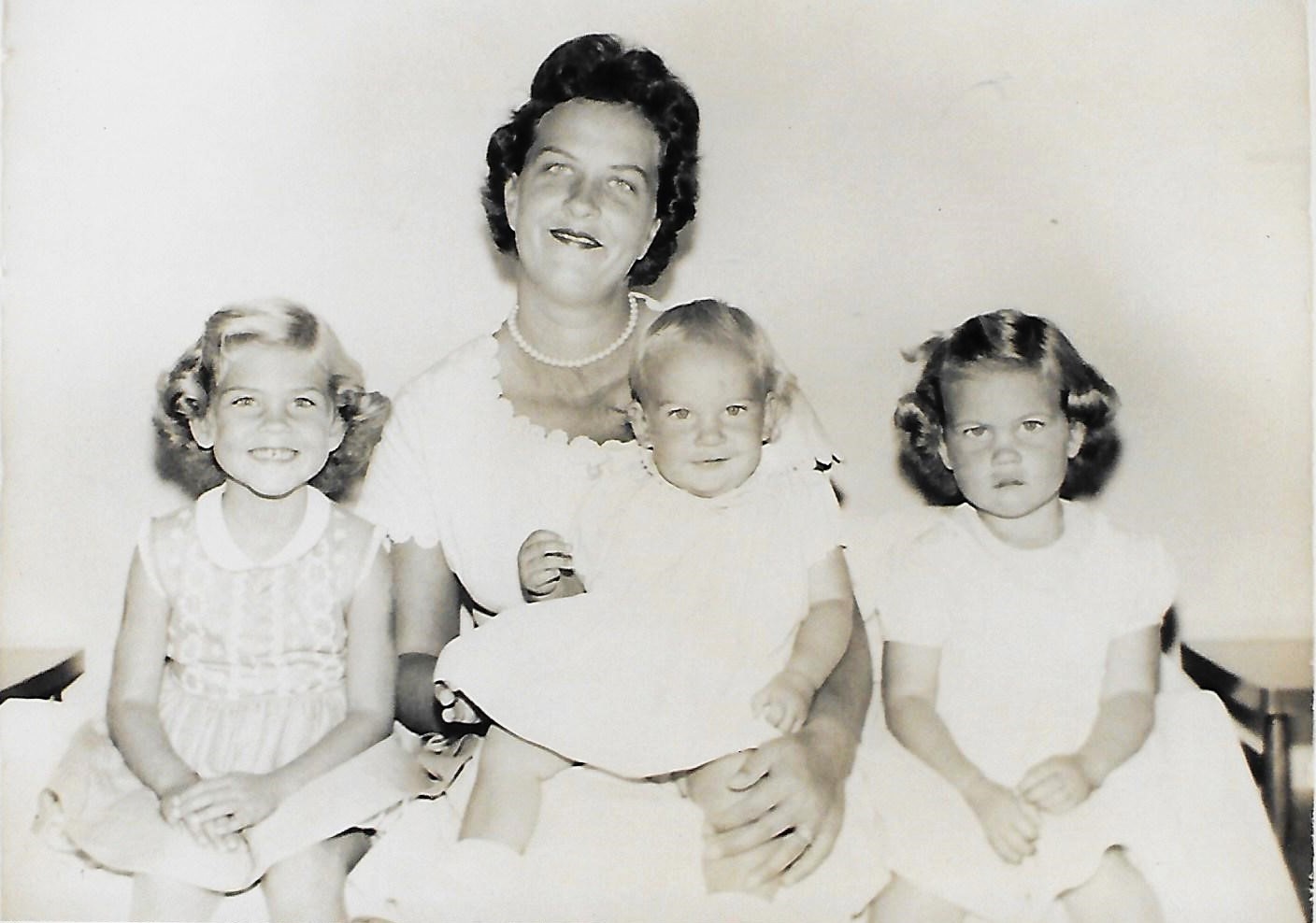 Mom and daughters
